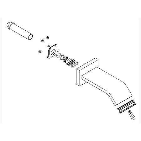 Kohler Wall Mount Bath Spout K-1142310-SN